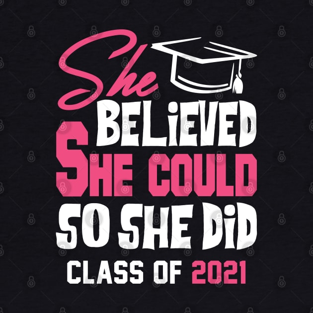 She Believed She Could Class of 2021 by KsuAnn